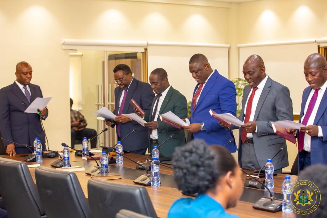 NEW BOARD OF GHANA DEPOSIT PROTECTION CORPORATION INAUGURATED